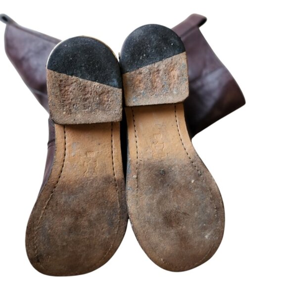 Tory Burch Brown Elyse 20MM Bootie Size 6M - Picture 5 of 11